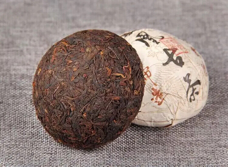 Strong Taste Puer Tea 100g Chinese Yunnan Fenghuang Compressed Fermented Shu Pu Main image
