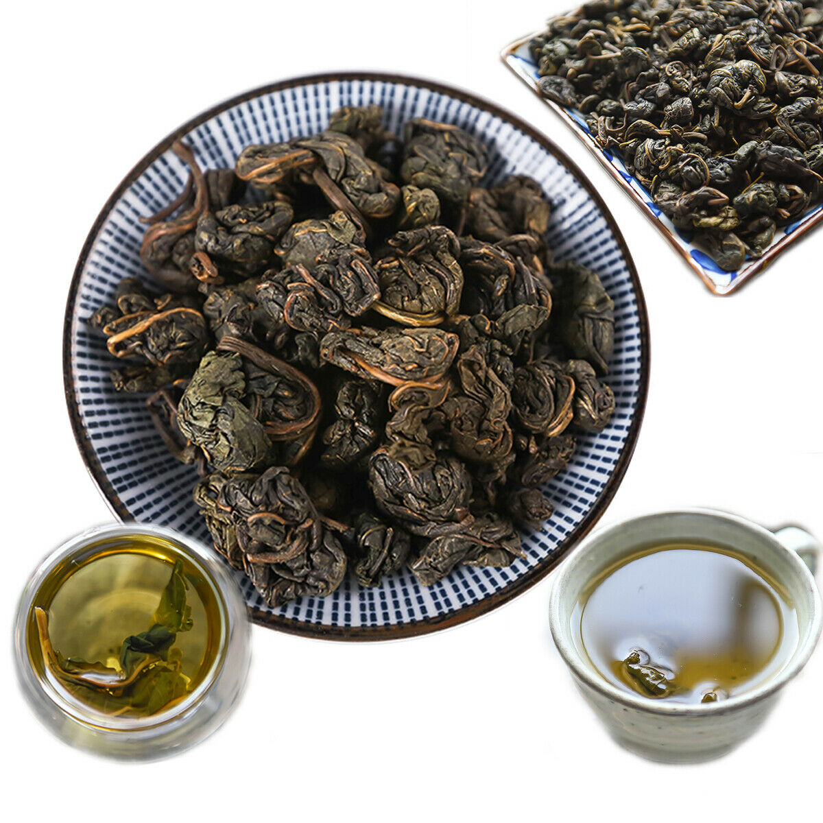 HelloYoung Blood Pressure Slimming Tea Chinese Specialty Herbal Mulberry Leaf Tea Detox Tea Main image