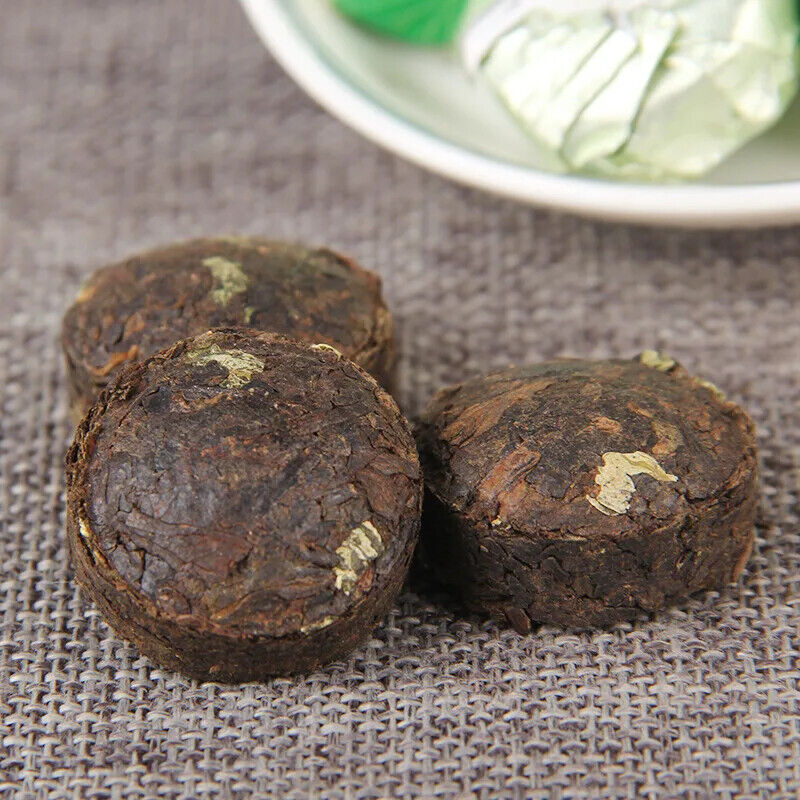 Yunnan Lotus Leaf Pu'er Ripe Tea 500g Scented Tea Xiaotuo Tea Herbal Tea