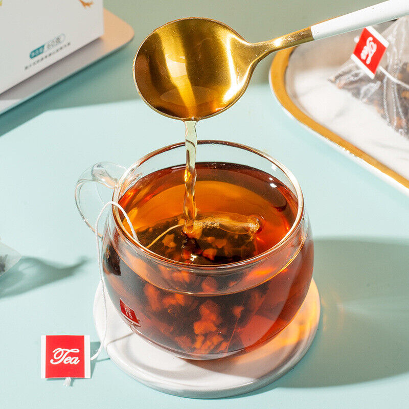 Mini Tangerine Pu-erh Tea Pyramid Bags Cold Brew Flavor Tea Box Fruit Tea Secondary image
