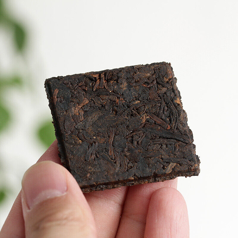 HelloYoung 500G Yunnan Pu'er Tea Menghai Flavor Small Square Brick 8g Ripe Tea