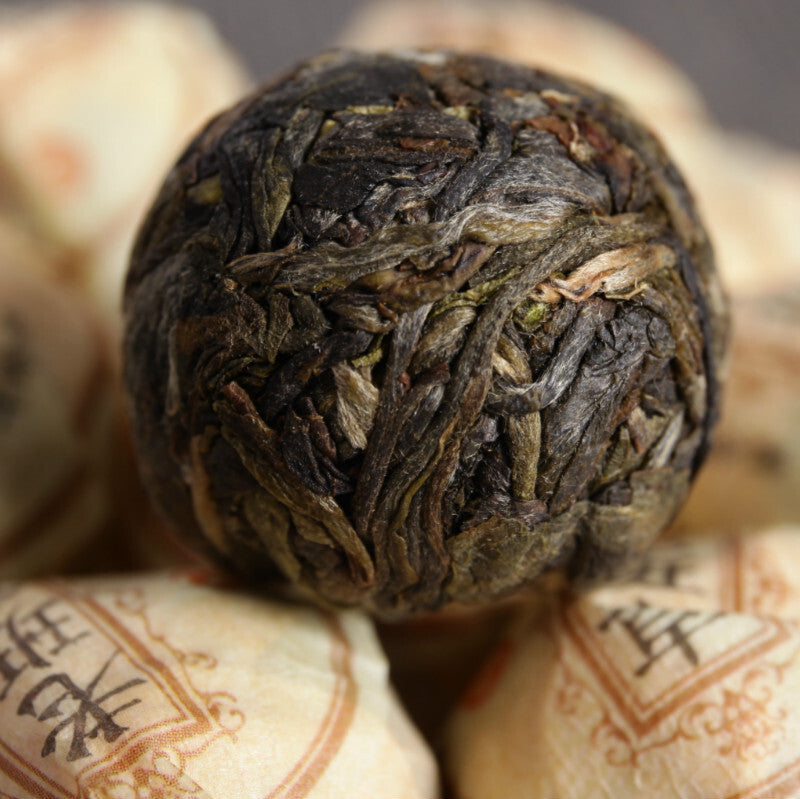Yunnan Puerh Tea Raw Tea Old Banzhang Golden Leaf Dragon Balls Big Tree Tea 500g Secondary image