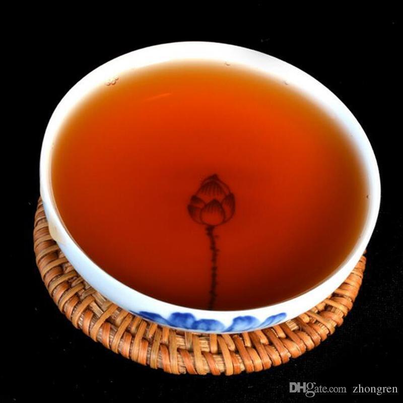 HelloYoung New Natural Pu'er Tea Cooked Old Pu'er Dark Red Sweet Honey Pu'er Tea 357g