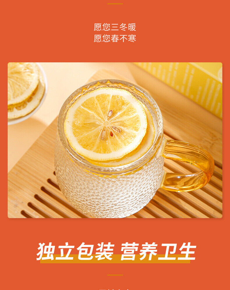 HelloYoung Lemon Slices Freeze-dried Lemon Slices In Water Lemon Slices 40g 4g*10