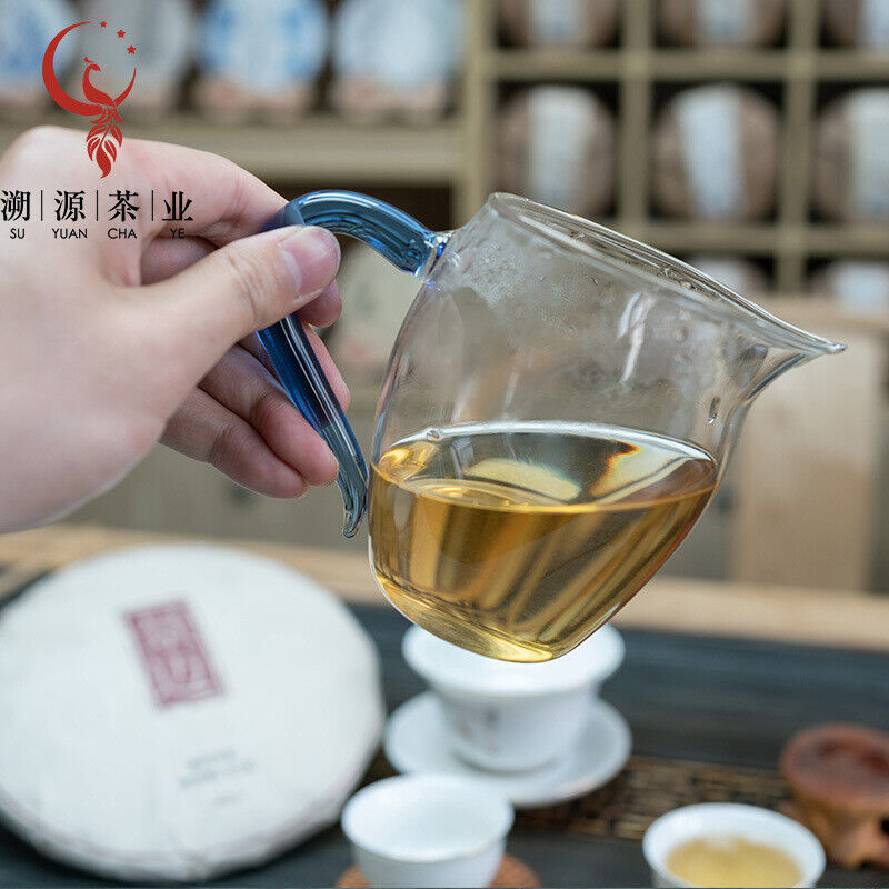 HelloYoung 357g Yunnan Ancient Pu'er Tea Cake Jingmai Mountain Milanxiang Puer Raw Tea Cake