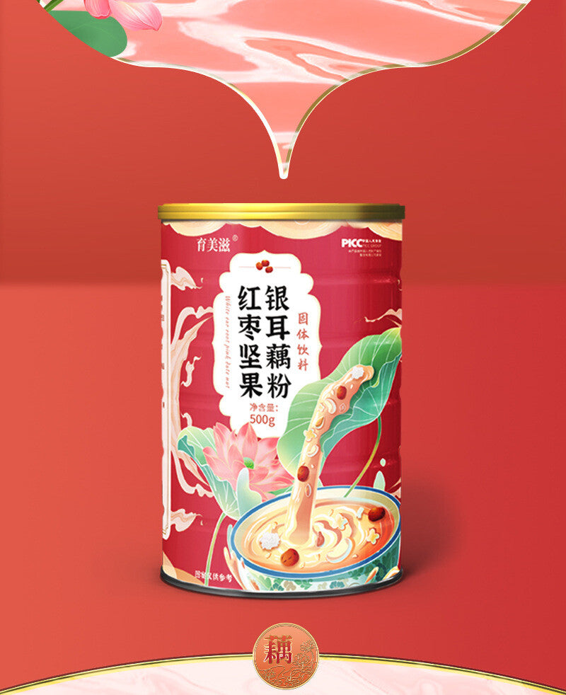 Red Date Nut Silver Ear Soup Mix Chia Seed Cinnamon Nut Lotus Root Powder
