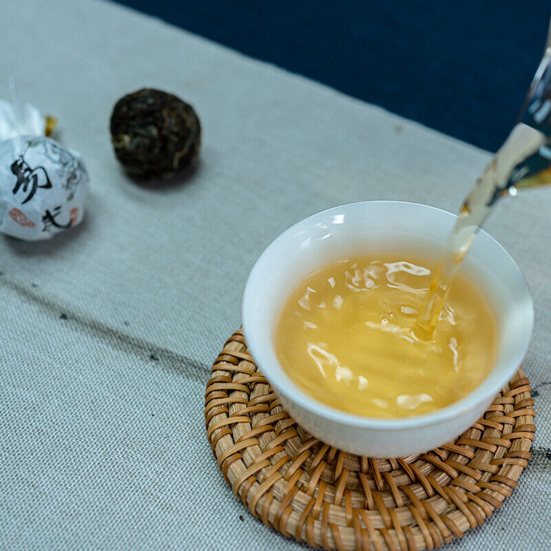 HelloYoung 500g 8g chacun Yiwu Dragon Pearl Pu-erh Raw Tea Handmade Dragon Pearl Tuocha