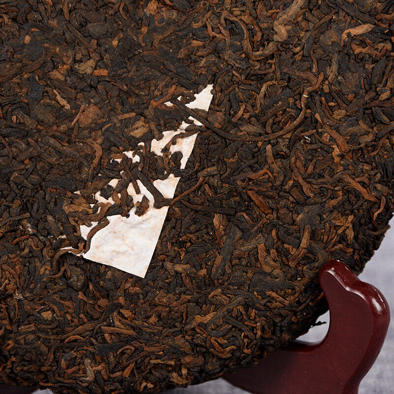 HelloYoung 357g Puerh Ripe Tea Cake Healthy Drink 357g 宫廷王熟茶饼