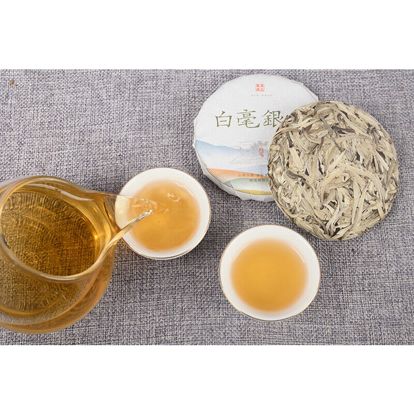 100g Baihaoyinzhen White Hairs Large Buds Organic Single Bud  White Tea