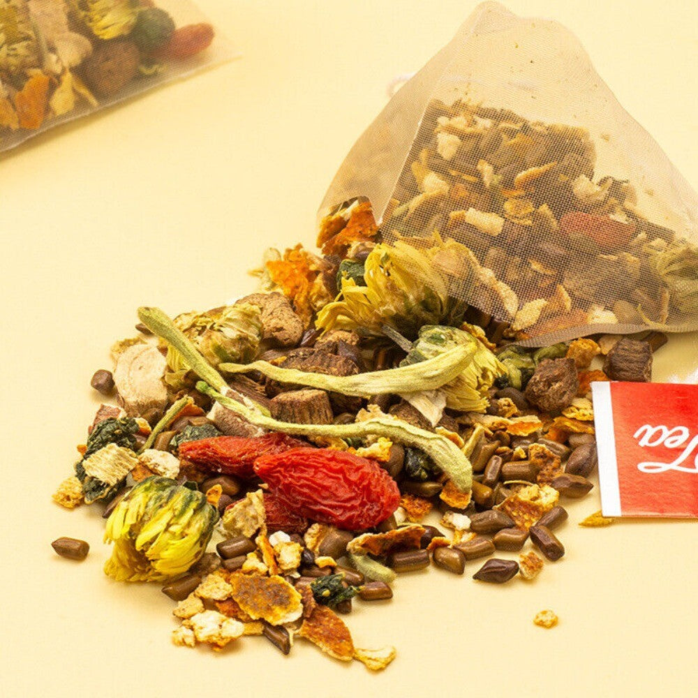Honeysuckle Chrysanthemum Herbal Tea Floral Wellness Health Support Blend Main image