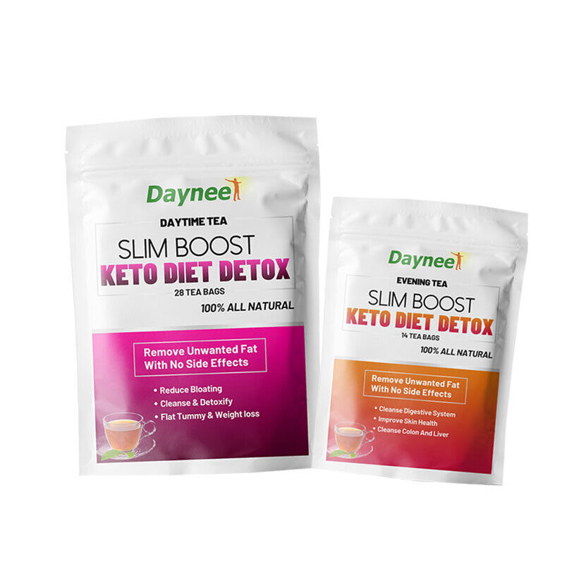 Slim Tea Boost Detox Daytime and Evening Tea for Keto Diet Weight Loss Main image