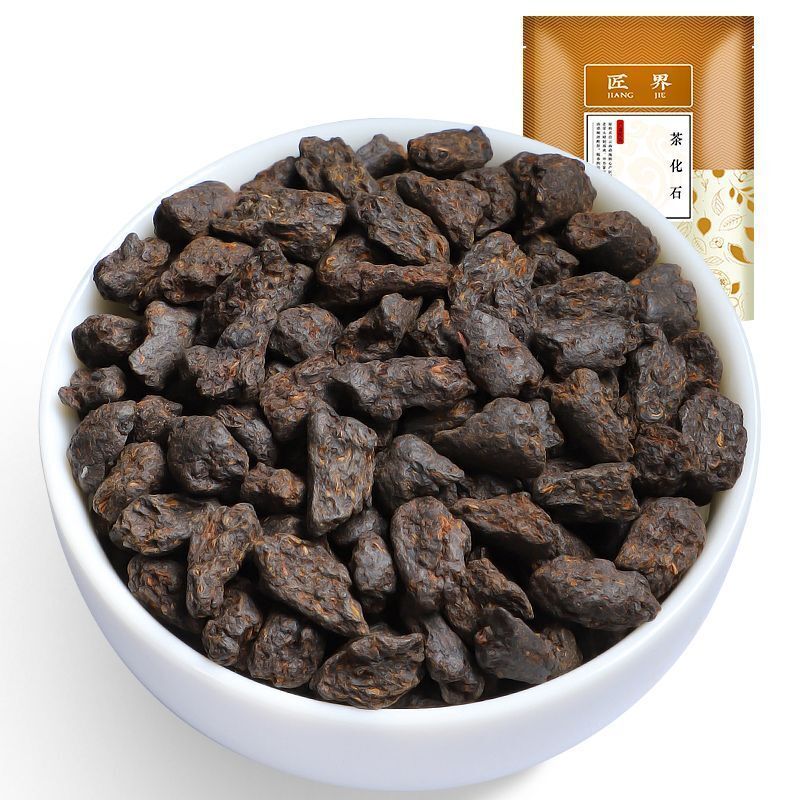 Yunnan Ancient Tree Puerh Crushed Silver Ripe Tea Glutinous Rice Fragrance 500g