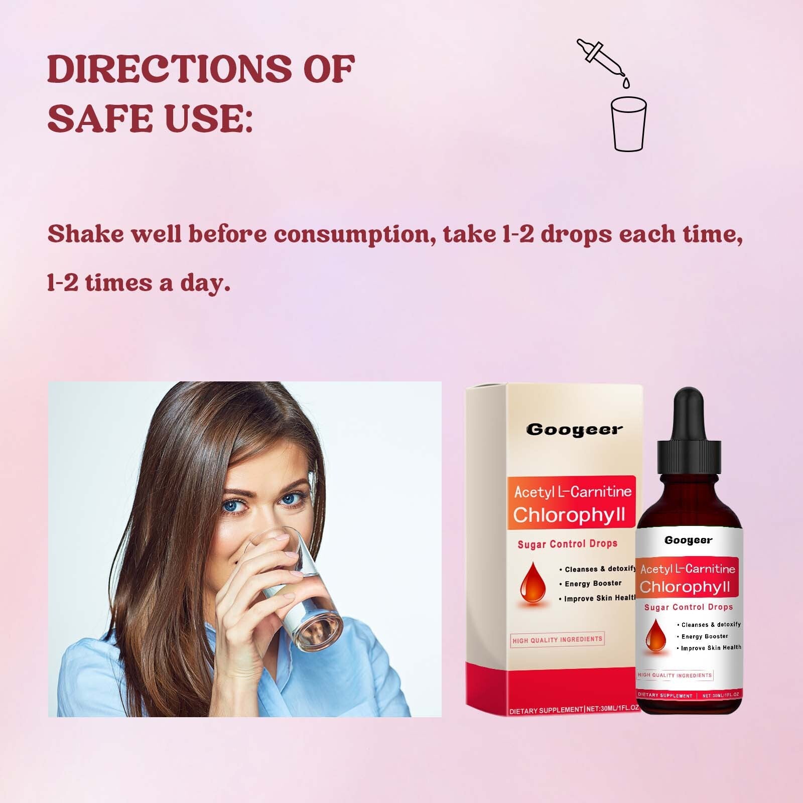 Healthcare Drops for Blood Lipid & Sugar Balance - Body Nutrition Support