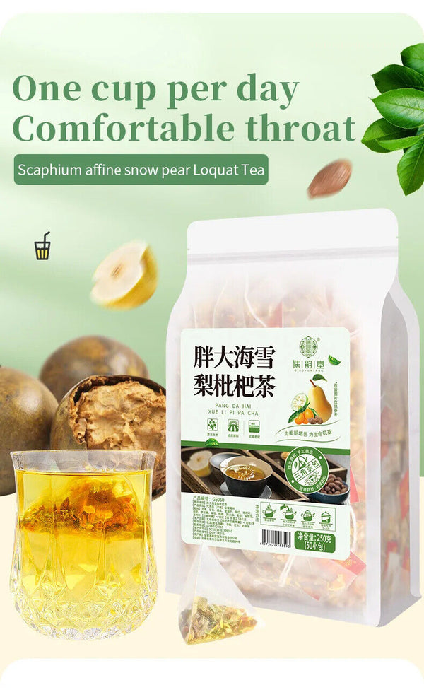 Scaphium Affine Snow Pear Loquat Tea Herbal Tea 250g