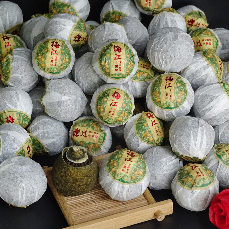 Premium Fruity Citrus Xinhui Small Green Citrus Peel Tea Puerh Tea 500h