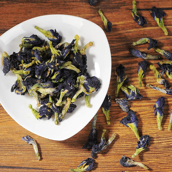 Hot Selling Dried Flower Tea Butterfly Pea Flower Dried Herbs Blue Tea 250g