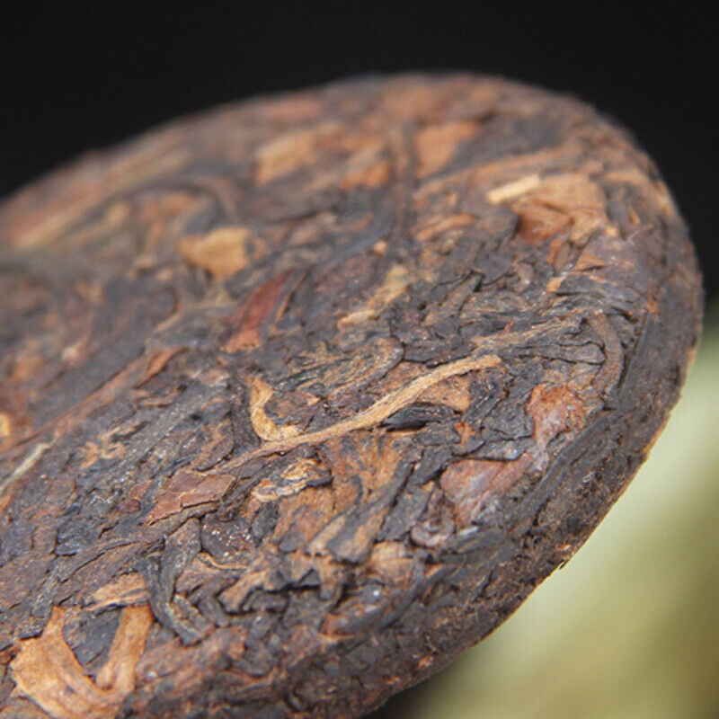 HelloYoung 50g*10 Pcs Yunnan Pu'er Tea Ripe Tea Cake Old Flavor Aged Small Cake Tea