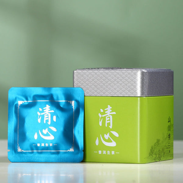 Premium Yunnan 8g Mini Pu-erh Raw Tea Cake Loose Leaf Tea