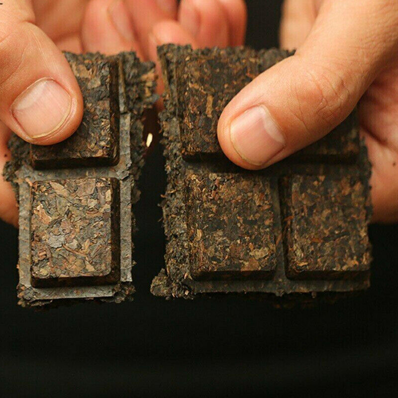 HelloYoung 450g HEI ZHUANG CHA China Anhua Baishaxi Instant Dark Tea Shortcut Brick Tea