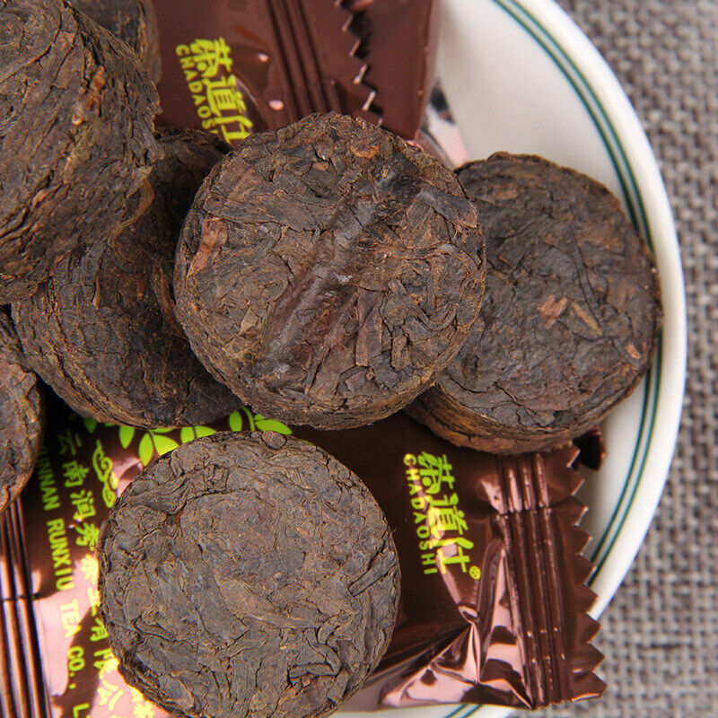 500g Top Puerh Ripe Tea Small Tuocha Candy Paper Original Small Tuocha Ripe Tea Main image