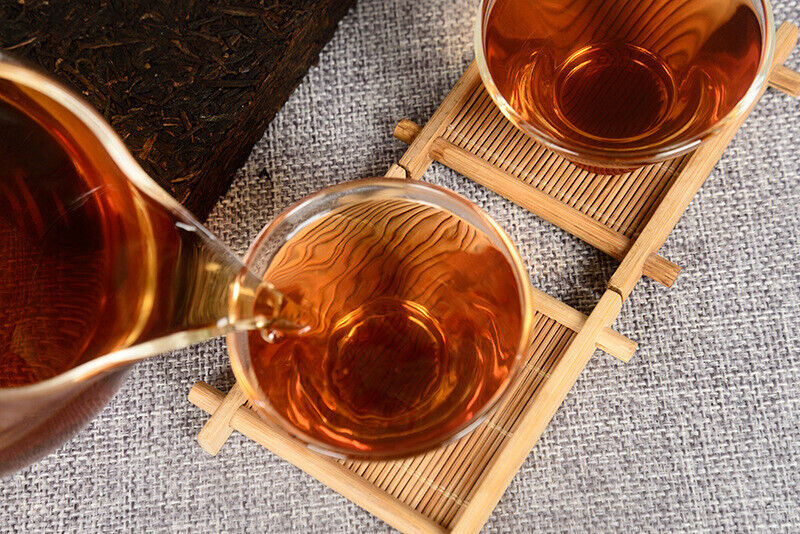 HelloYoung Yunnan Pu'er Tea 250g Ripe Tea Brick Healthy Drink