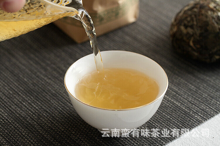 HelloYoung 100g Yunnan Pu'er Tea Tuo Bulang Mountain Big Tree Pu'er Tea Raw Tea