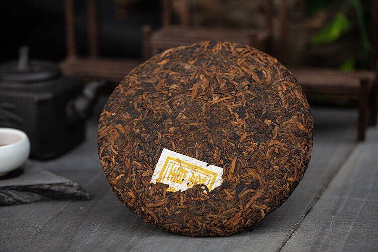 Lao Banzhang Golden Bud Ripe Tea Yunnan Pu'er Ripe Tea Pu'er 375g