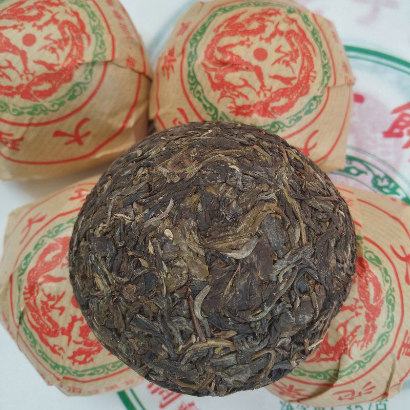 Yunnan Pu-erh Tea Raw Tea Dali Grade 1 Mini Tuocha 100g Main image