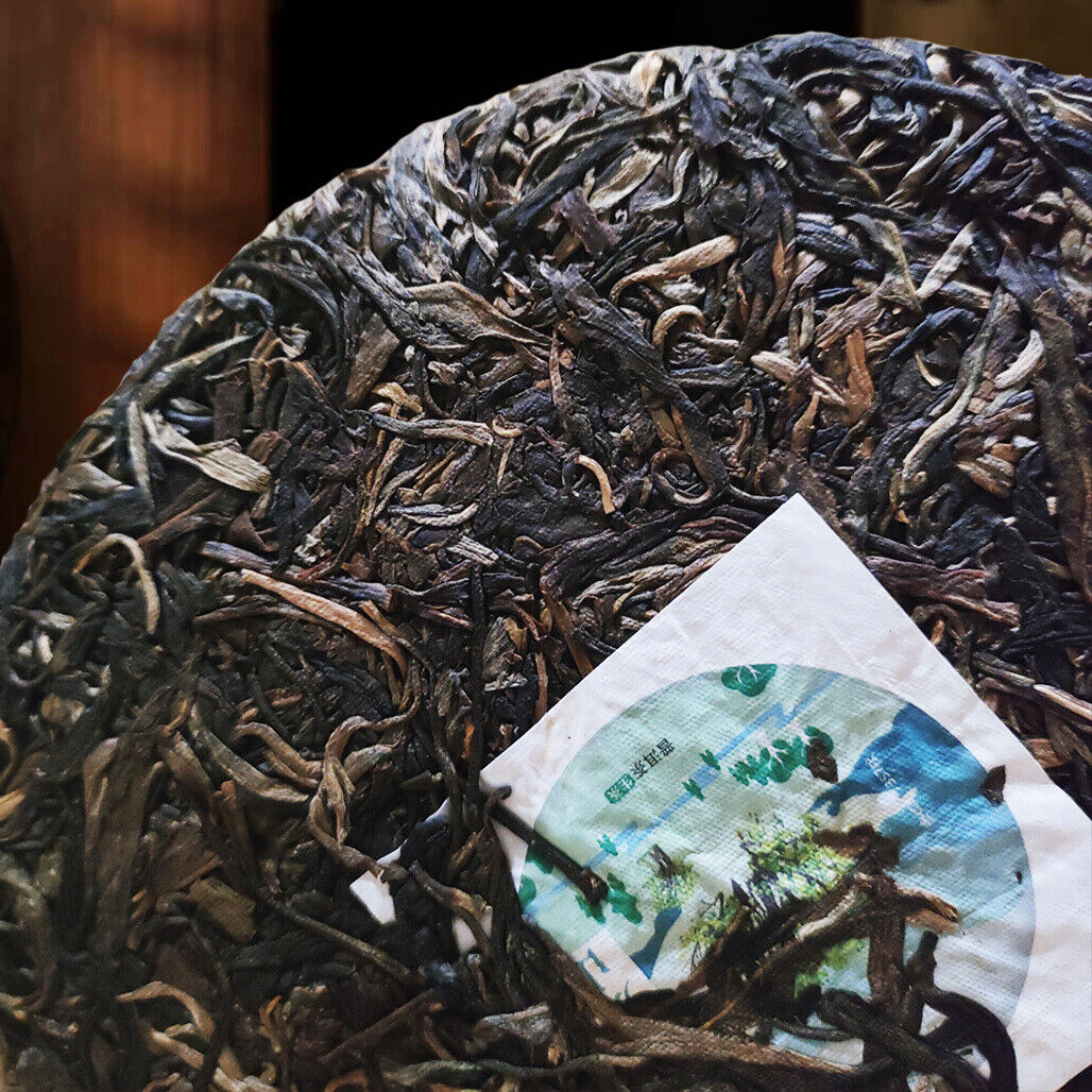 HelloYoung Sleepy Deer Mountain Raw Tea Cha Ma Gu Dao Pu'er Tea High Aroma Sweet Taste 357g