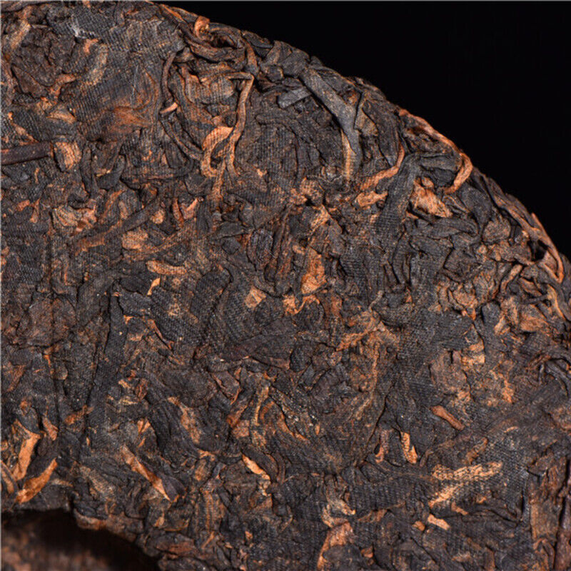 HelloYoung TeaPu'er Black Tea Slimming Healthy Drink 357g Yunnan Cooked Pu'er Tea Memorial