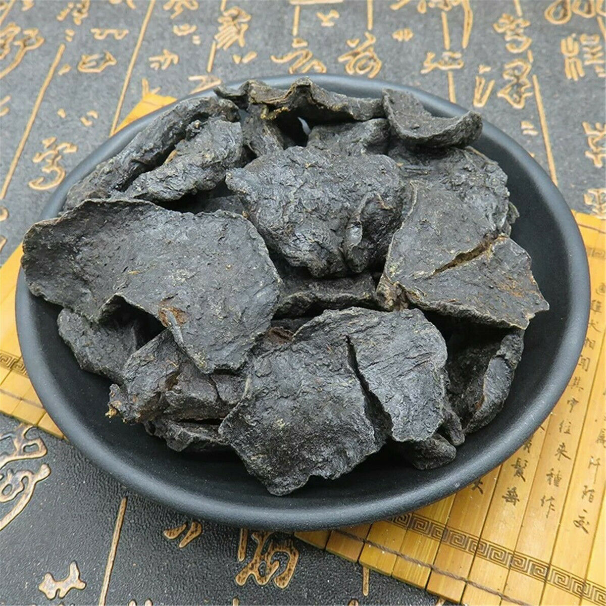 HelloYoung Chinese Herbal Tea He Shou Wu Polygonum Multiflorum Root Herbs Dried Black Beans