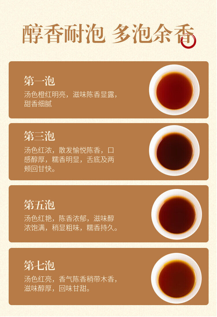 Ten Year Old Jinya Ripe Tea Pu'er Tea Ripe Tea Cake Menghai Bulang Mountain 357g