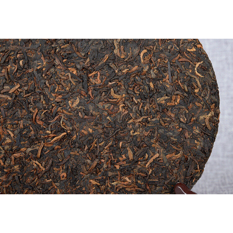 HelloYoung TeaAncient Tree Pu-erh Ripe Cake Health Care 357g Top Black Tea Yunnan Pu-erh Tea