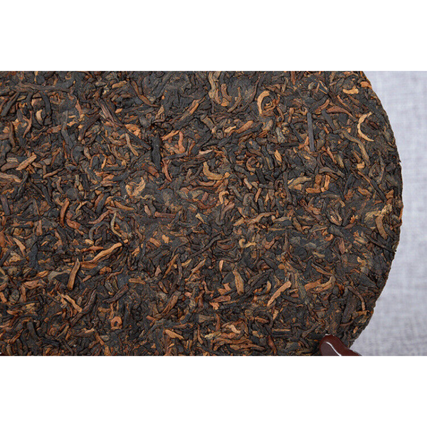 HelloYoung TeaAncient Tree Pu-erh Ripe Cake Health Care 357g Top Black Tea Yunnan Pu-erh Tea