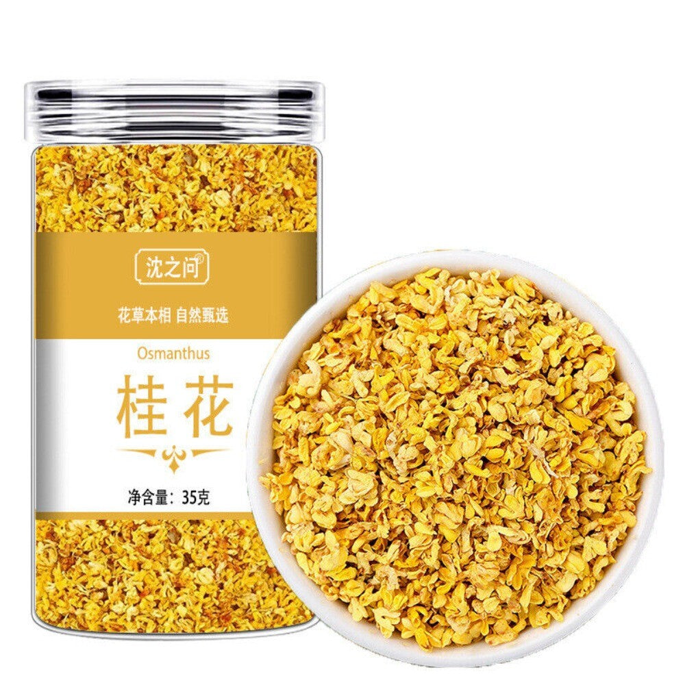 Premium Golden Osmanthus Tea Dried Fresh Flowers for Brewing Natural Aromatic Secondary image