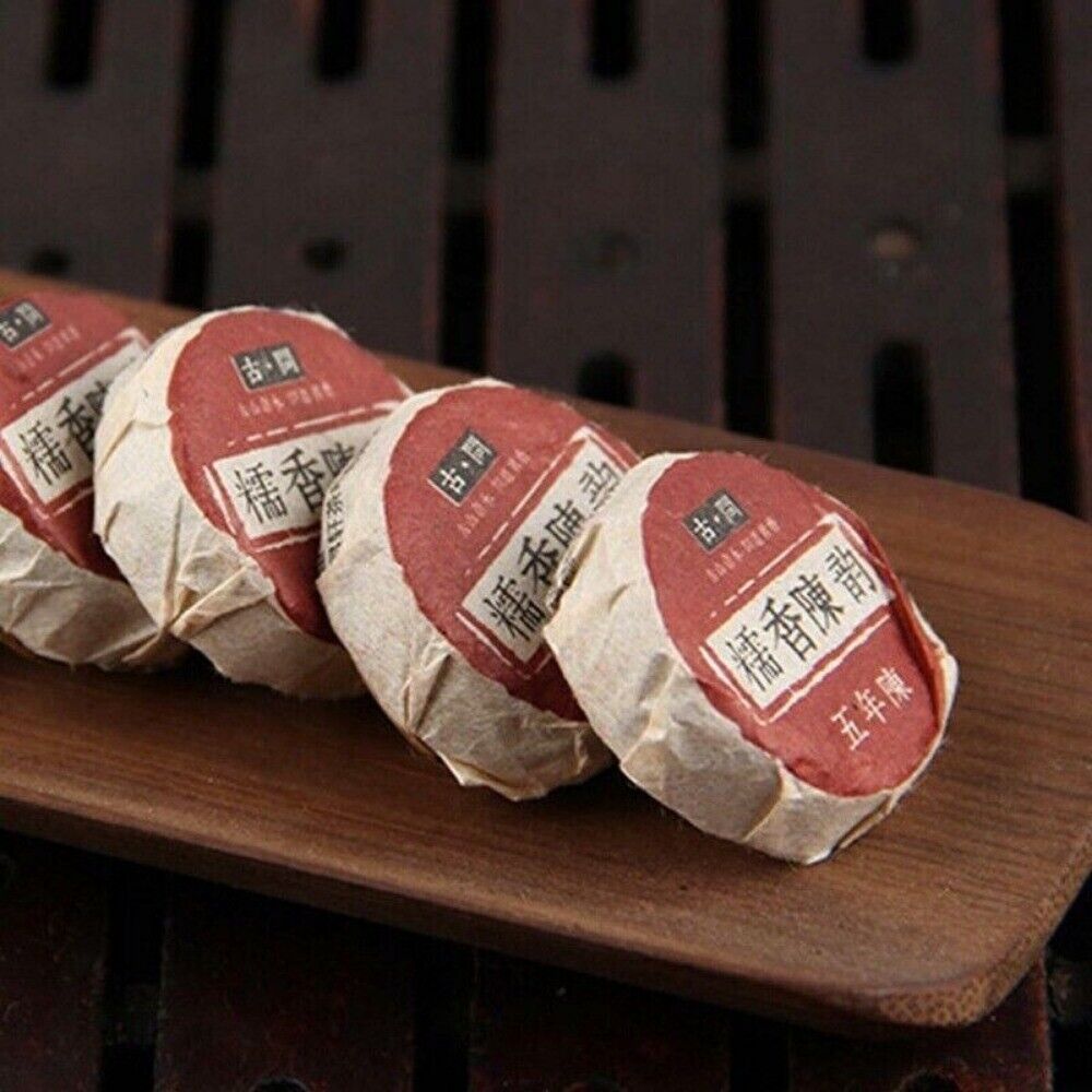 Ripe Pu-erh Tuo Tea 100g Glutinous Rice Scented Fermented Dark Tea Rich Flavor