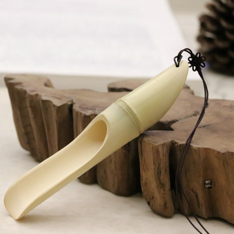 Tea Service Tea Set Scoops Chinese Traditional Natural Ecological Bamboo Spoon