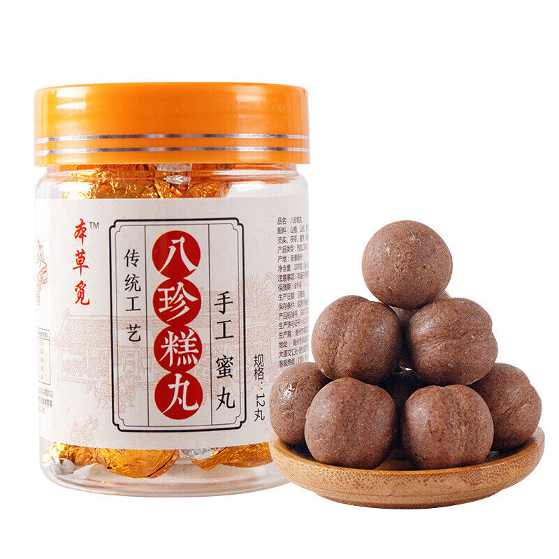 HelloYoung Pat Chun Cake Pills 12 Capsules Pat Chun Cream Pills Ancient Pat Chun Pills 108g