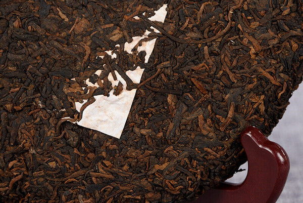 HelloYoung 357g Puerh Ripe Tea Cake Healthy Drink 357g 宫廷王熟茶饼