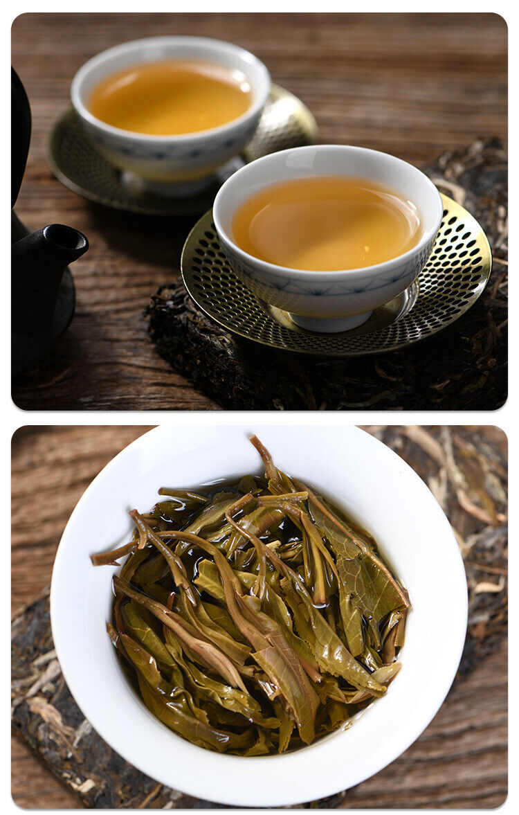 HelloYoung High Quality Yunnan Pu'er Raw Tea Brick 250g Pu'er Raw Tea