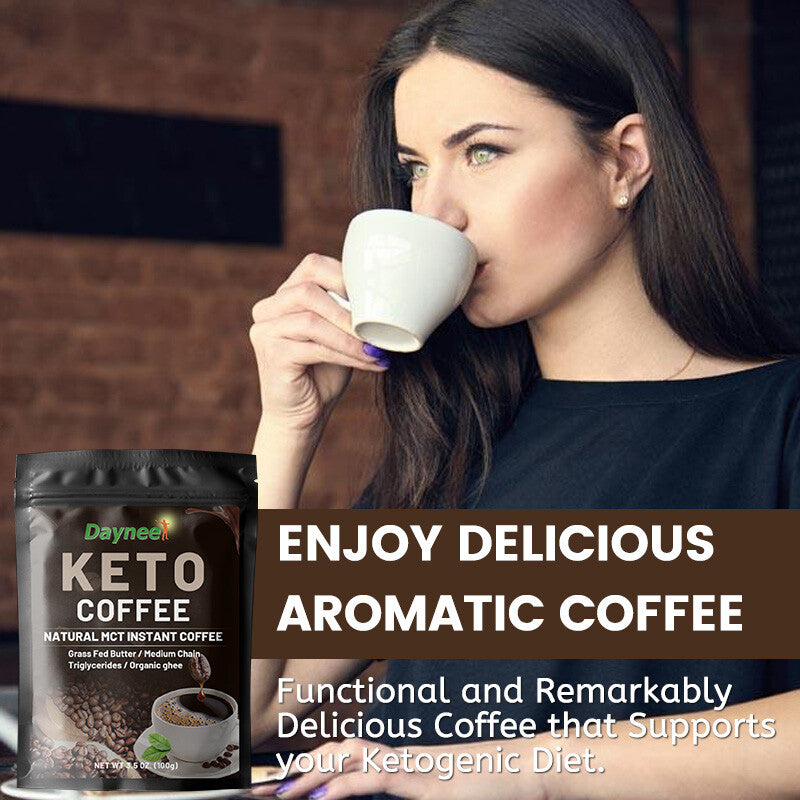 Keto Kaffee für Gewichtsverlust – Schlanker Diät Kaffee, Instant-Pulver