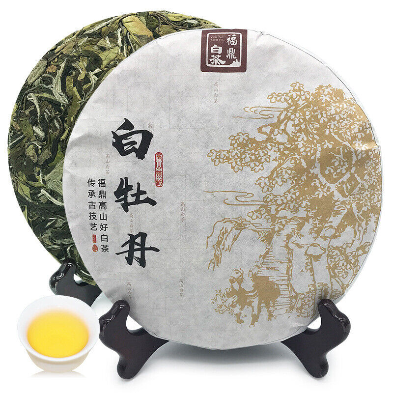 HelloYoung 350g Fuding white tea white peony white tea cake alpine Panxi first spring tea Main image