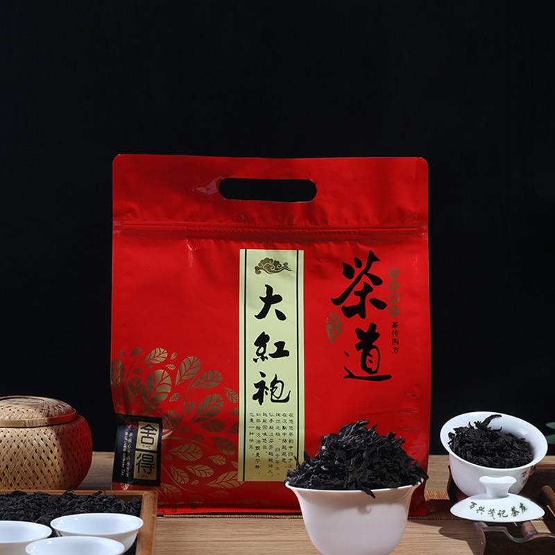 2023 High Flower Fragrance Oolong Loose Leaf Tea Wuyi Red Robe Oolong Tea  500g