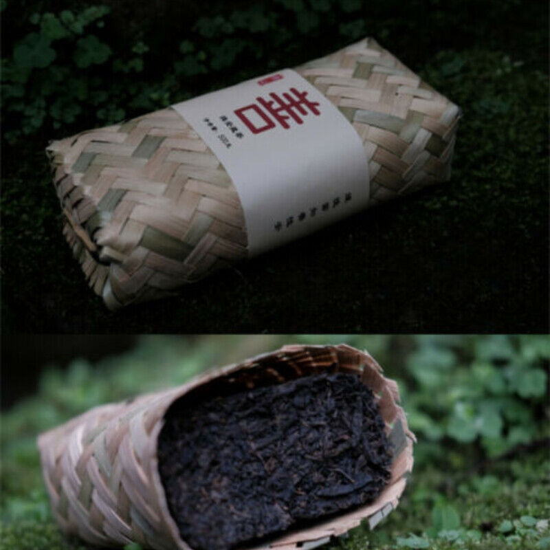 HelloYoung Top Grade Dark Tea Old Tree Ya An Tea Handmade Chinese Tea Brick 500g/Basket