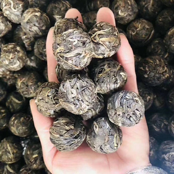 Chinese Handmade Blooming Tea Ball Mixed PU Er Dragon Tea 500g