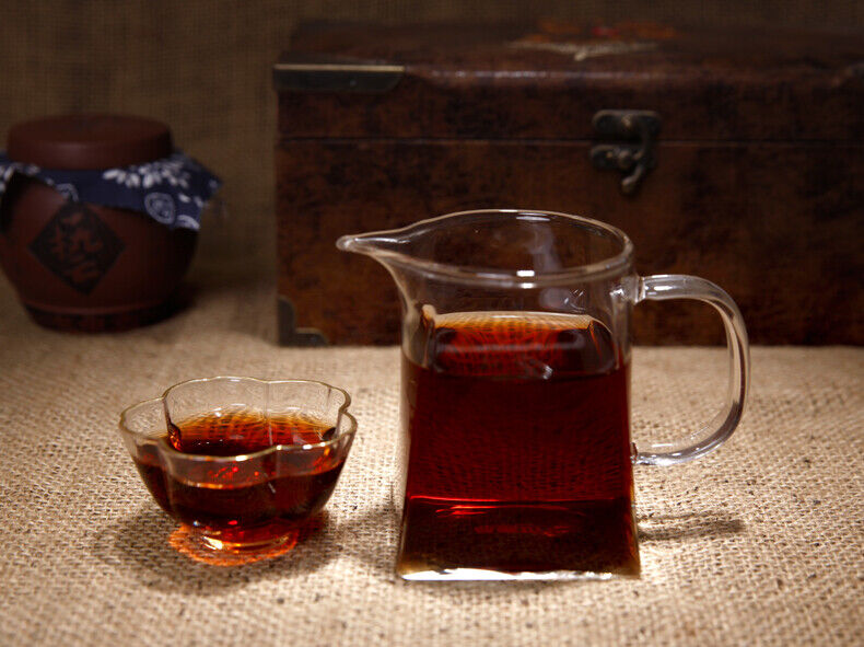 Yunnan Qizi Cake Tea Ripe Pu'er Tea Pu'er Tea Ripe Tea 357g