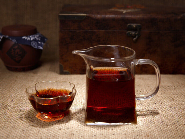 Yunnan Qizi Cake Tea Ripe Pu'er Tea Pu'er Tea Ripe Tea 357g