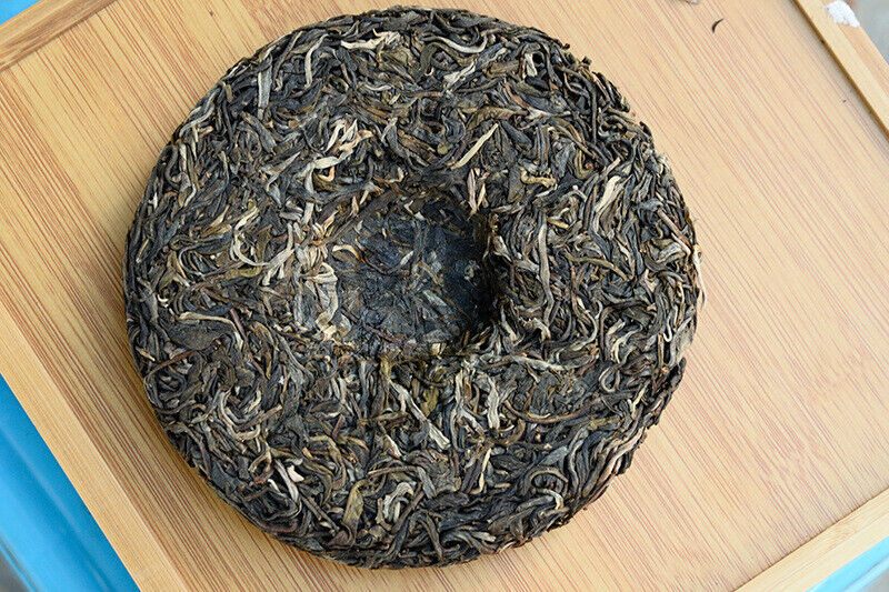 HelloYoung Yunnan Pu'er Tea Jingmai Mountain Raw Tea Cake Orchid Scented Raw Tea Cake 200g