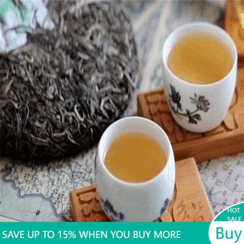 Yunnan Pu-erh Tea 357g Ancient Tree Raw Puerh Tea Cake Chinese Green Tea Main image