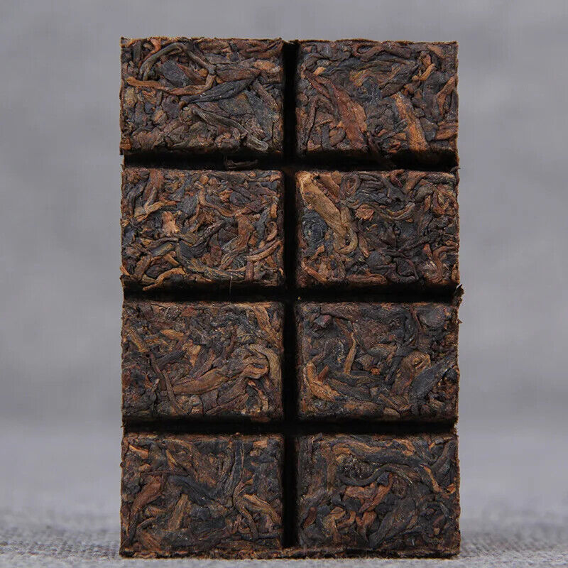 200 Years Old Tea Yunnan Ripe Tea Brick Tree Fermented Puer Tea Brick 50g/ Pcs